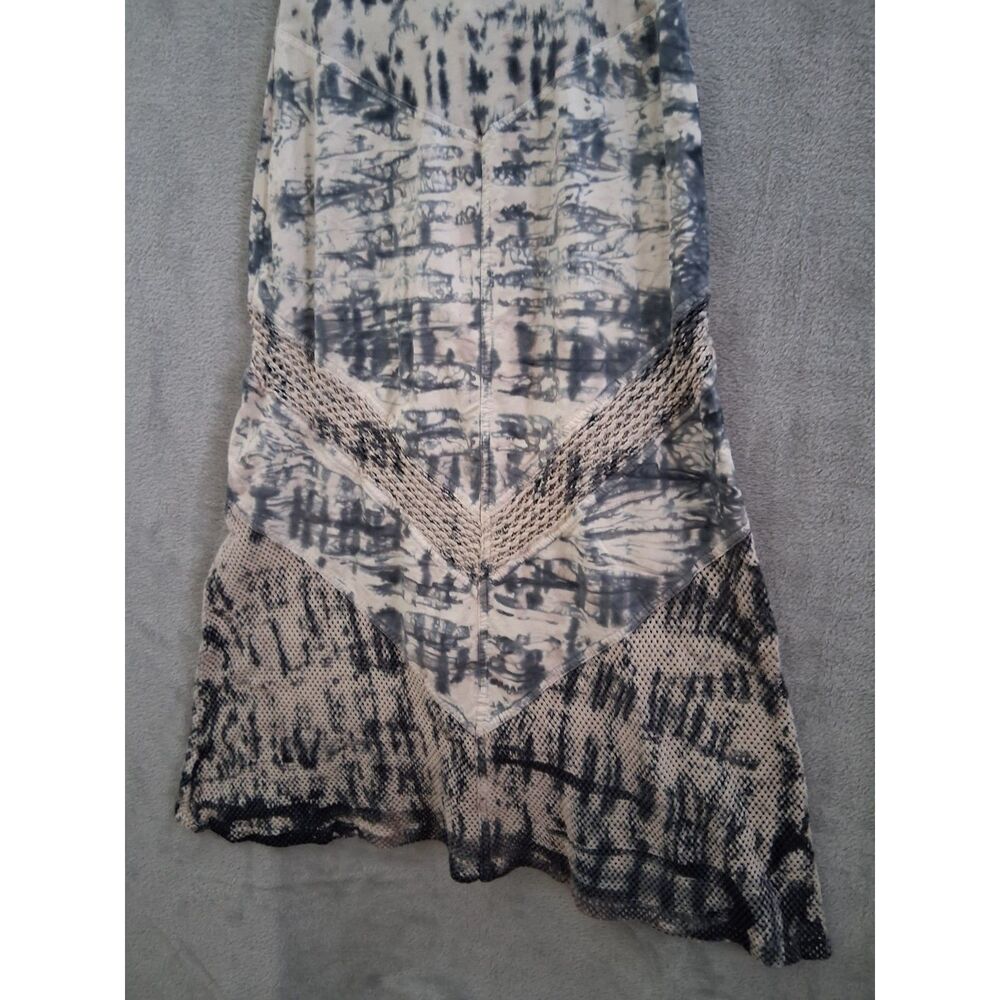 XCVI Tank Dress Sm Maxi Tie Dye Long Boho Festival Summer Sleeveless Scoop Neck - Picture 4 of 10